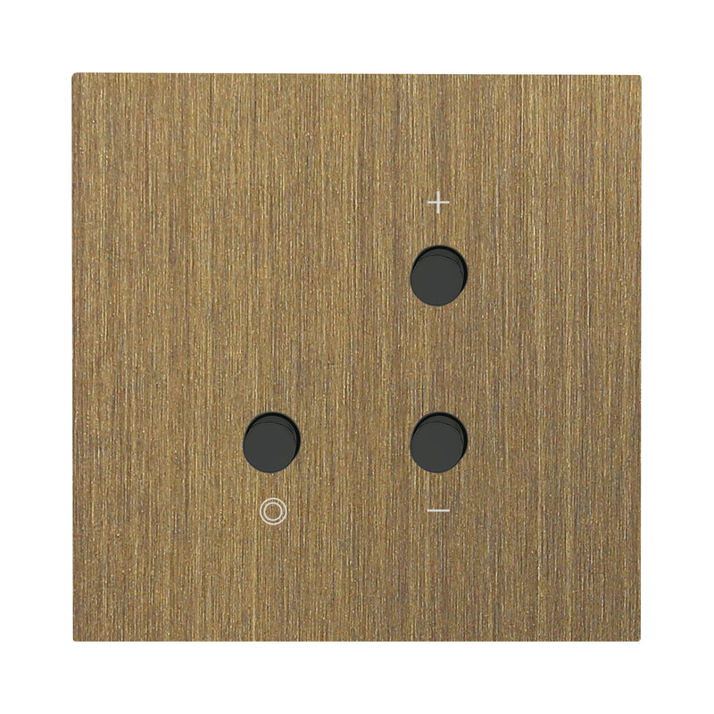 Legrand 67319 - Art d'Arnould univers Epure variateur toutes lampes 2 fils sans neutre - bronze