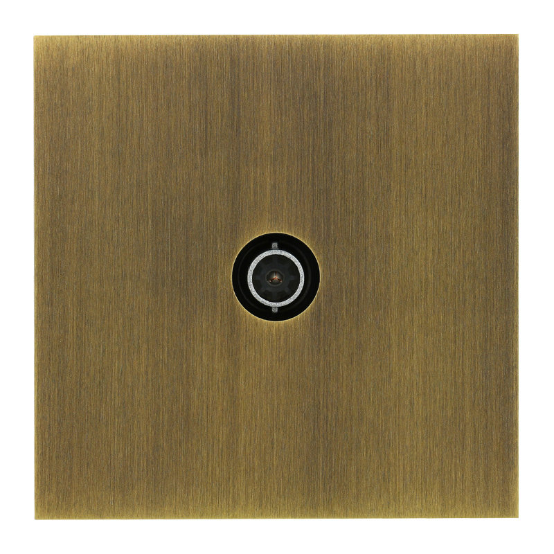 Legrand 67329 - Art d'Arnould univers Epure prise télévision simple - bronze