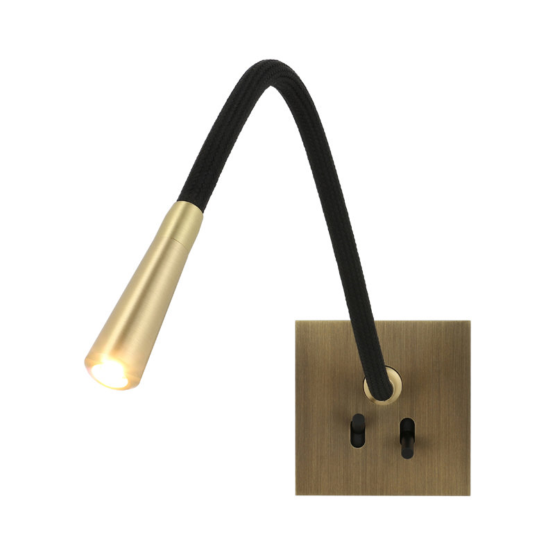 Legrand AR67342 - Art d'Arnould univers Epure liseuse 2 commandes - bronze