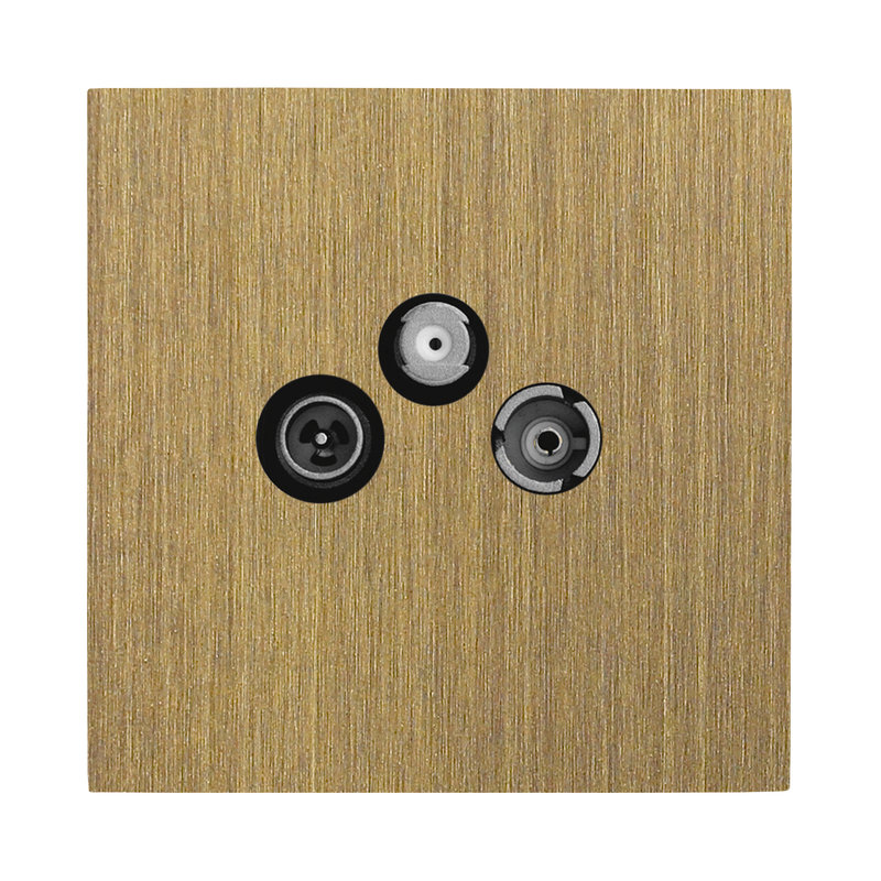 Legrand 67377 - Art d'Arnould univers Epure prise TV-FM-SAT - bronze