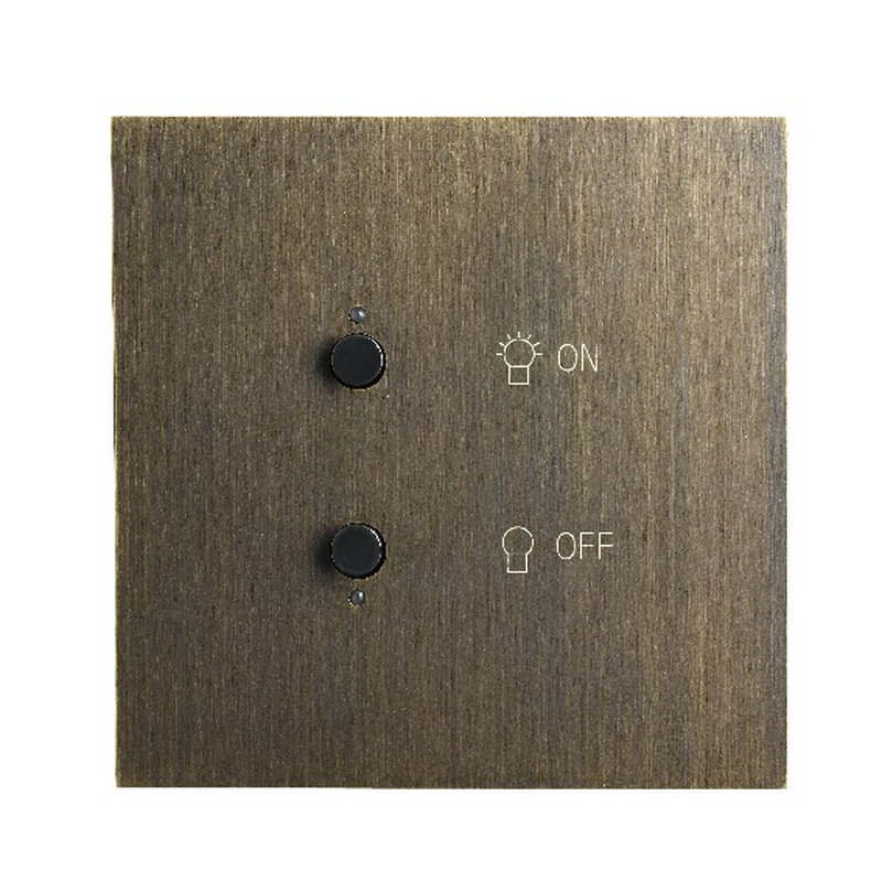 Legrand 67381 - Art d'Arnould univers Epure interrupteur lumière MyHOME_Up - bronze
