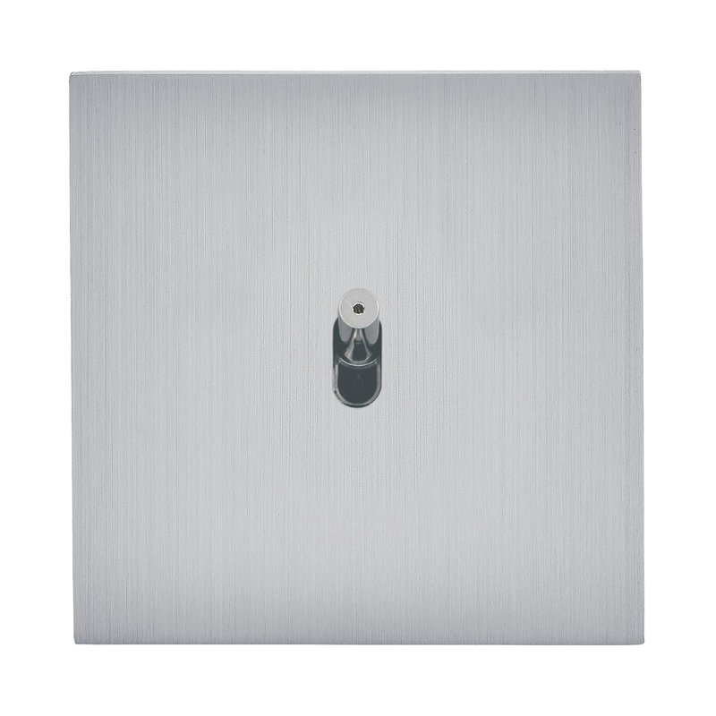 Legrand 67417 - Art d'Arnould univers Epure poussoir lumineux - acier brossé