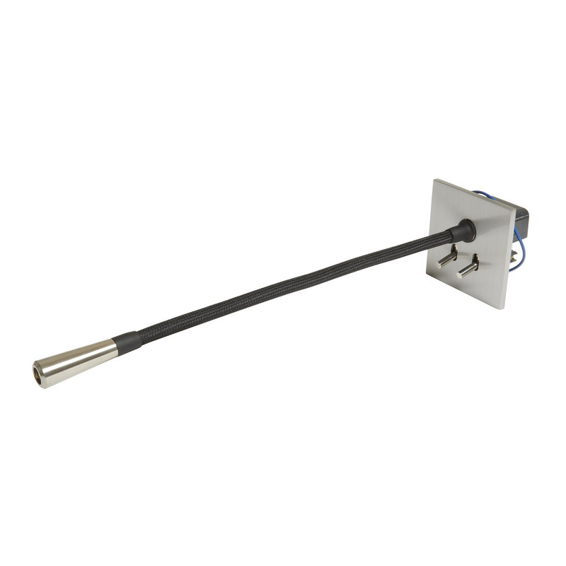 Legrand AR67442 - Art d'Arnould univers Epure liseuse 2 commandes - acier brossé