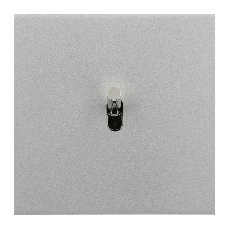Legrand 67501 - Art d'Arnould univers Epure va-et-vient ou interrupteur 10A - acier satin