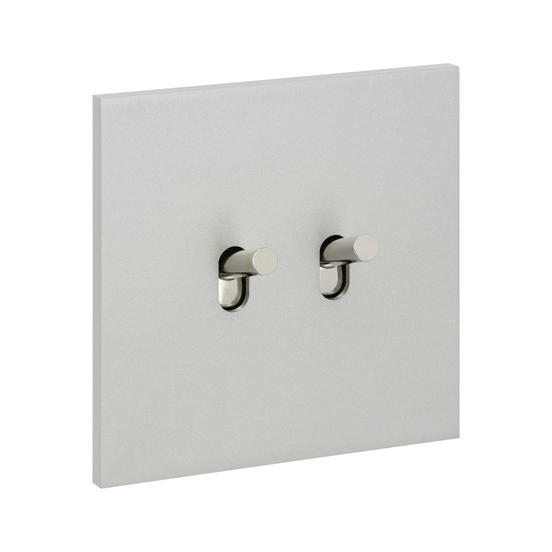 Legrand 67502 - Art d'Arnould univers Epure double va-et-vient ou interrupteur - acier satin