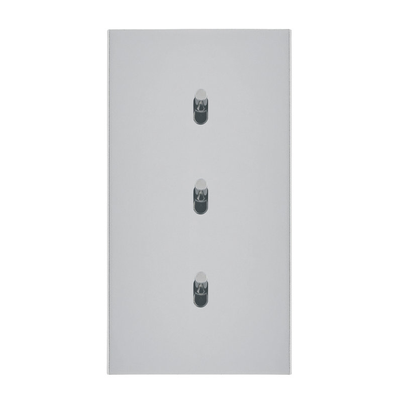 Legrand 67506 - Art d'Arnould univers Epure trois va-et-vient ou interrupteur - acier satin