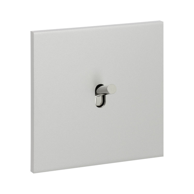 Legrand 67515 - Art d'Arnould univers Epure poussoir 6A - acier satin