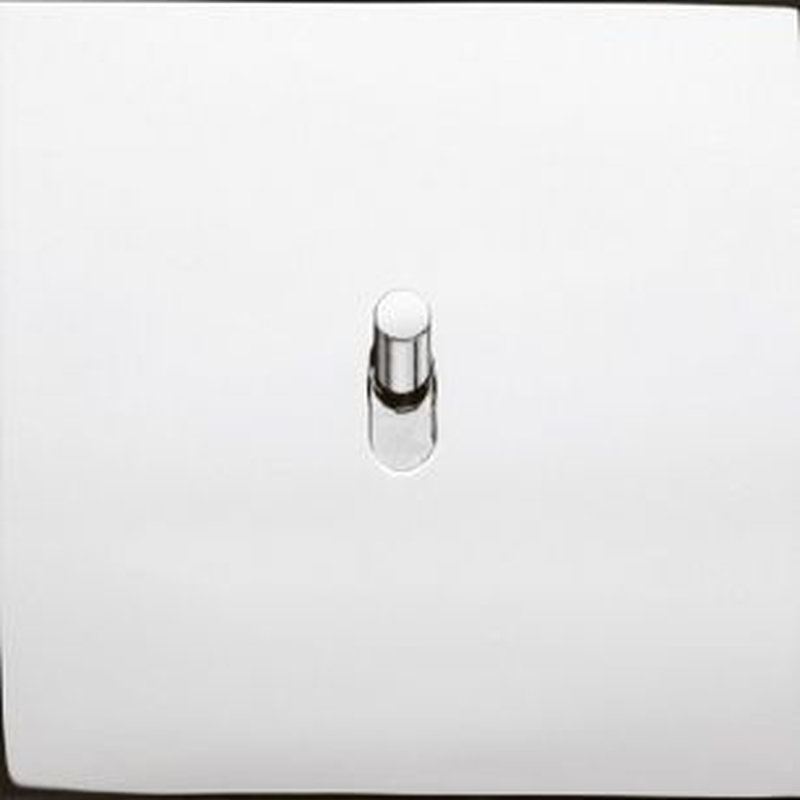 Legrand 67601 - Art d'Arnould univers Epure va-et-vient ou interrupteur 10A - acier miroir