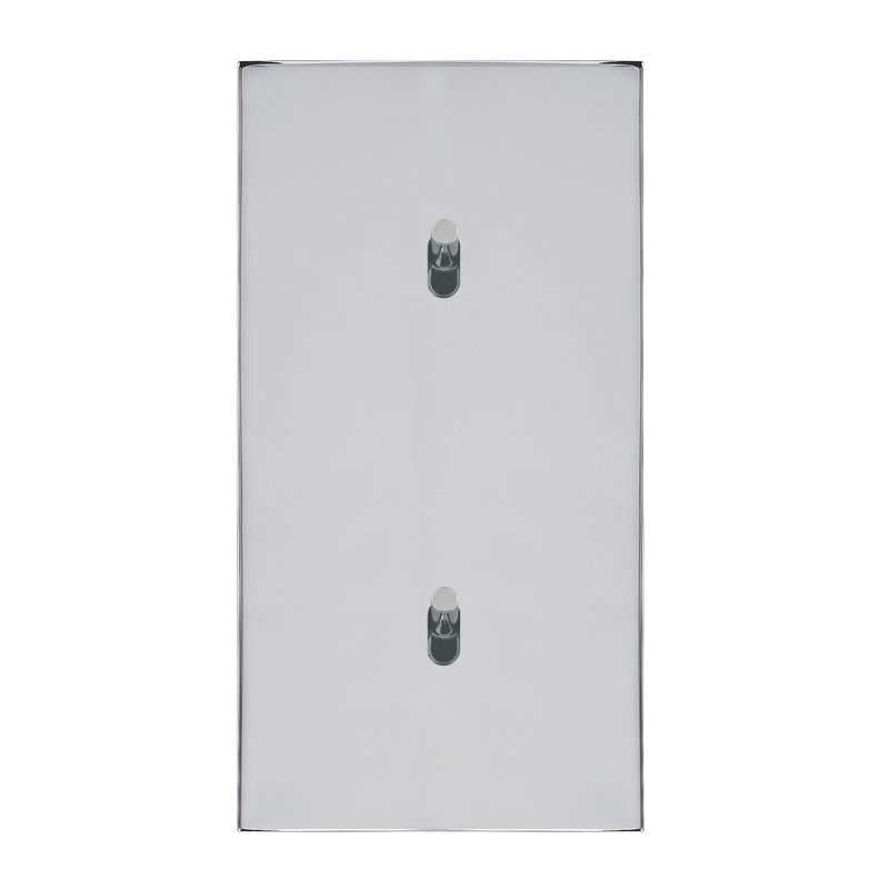Legrand 67604 - Art d'Arnould univers Epure deux va-et-vient ou interrupteur - acier miroir