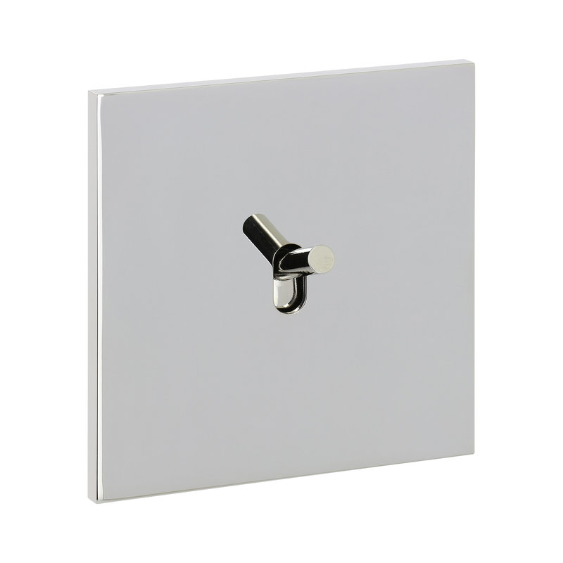 Legrand 67615 - Art d'Arnould univers Epure poussoir 6A - acier miroir