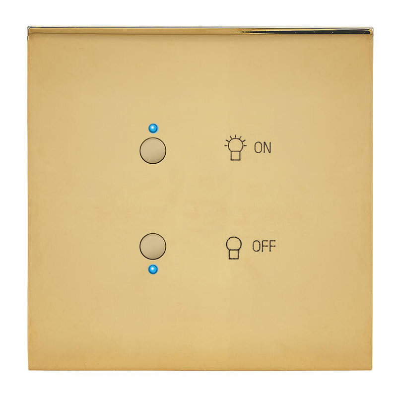 Legrand 67781 - Art d'Arnould univers Epure interrupteur lumière MyHOME_Up - or miroir
