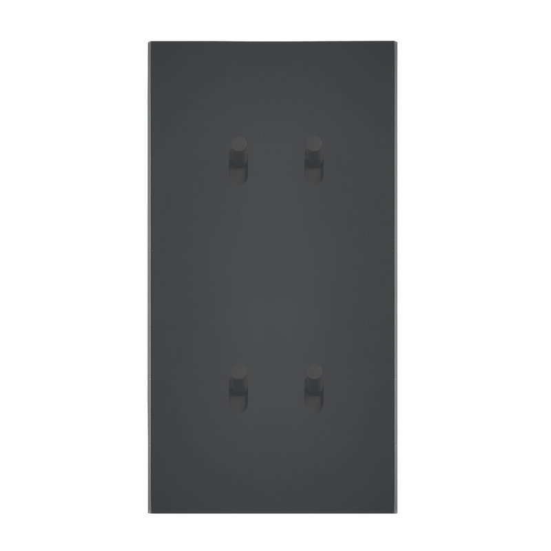 Legrand 67808 - Art d'Arnould univers Epure quatre va-et-vient ou interrupteur - noir mat
