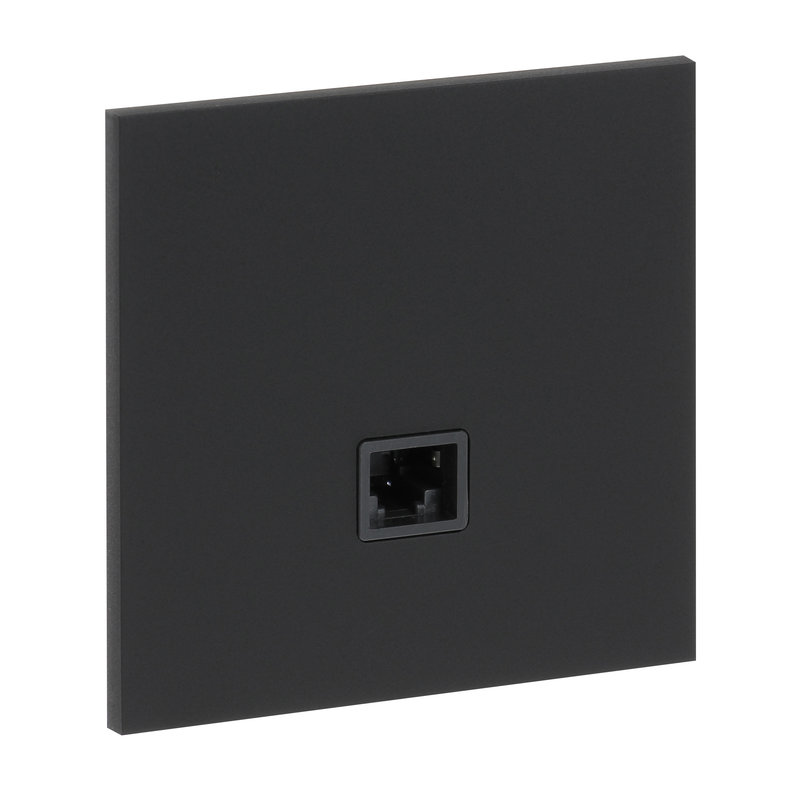 Legrand 67825 - Art d'Arnould univers Epure prise RJ45 catégorie 6 FTP - noir mat
