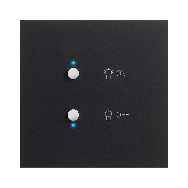 Legrand 67881 - Art d'Arnould univers Epure interrupteur lumière MyHOME_Up - noir mat