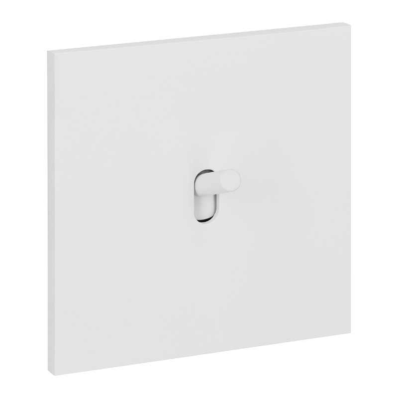 Legrand 67901 - Art d'Arnould univers Epure va-et-vient ou interrupteur 10A - blanc satin