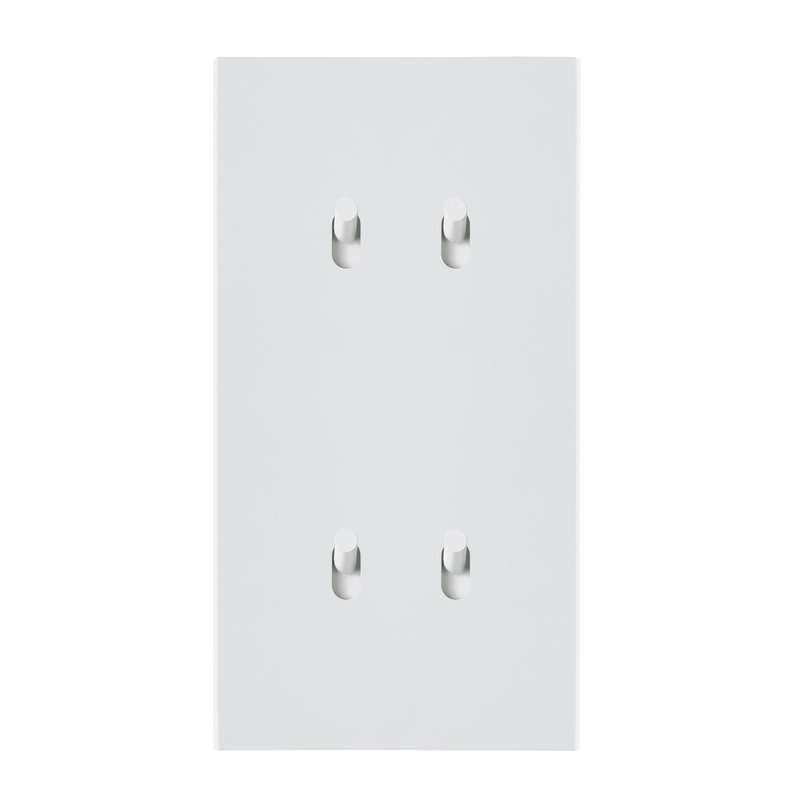 Legrand 67908 - Art d'Arnould univers Epure quatre va-et-vient ou interrupteur - blanc satin