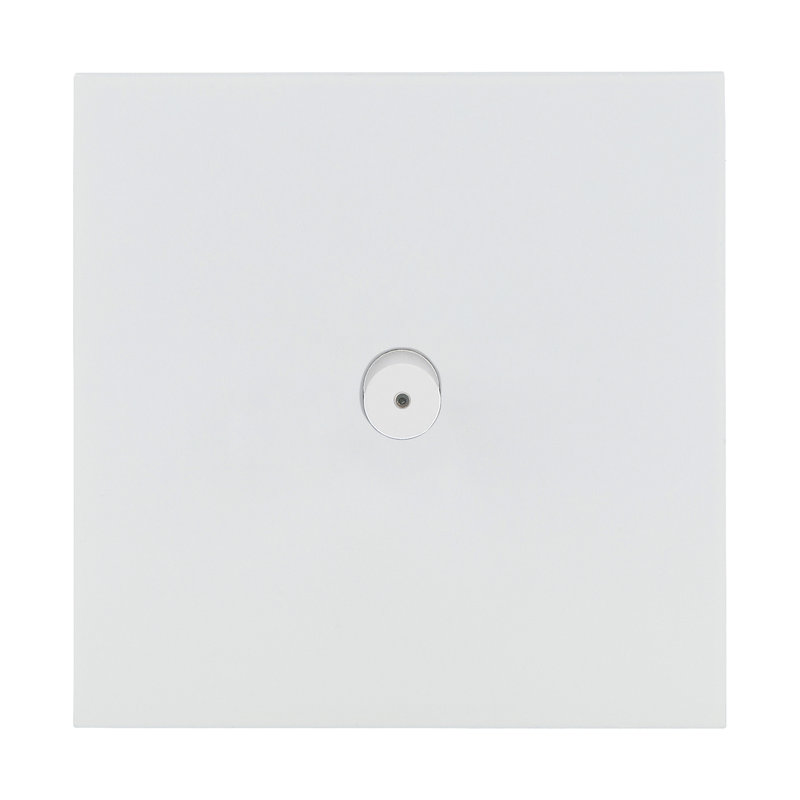 Legrand 67911 - Art d'Arnould univers Epure poussoir lumineux à bouton rond 2A - blanc satin