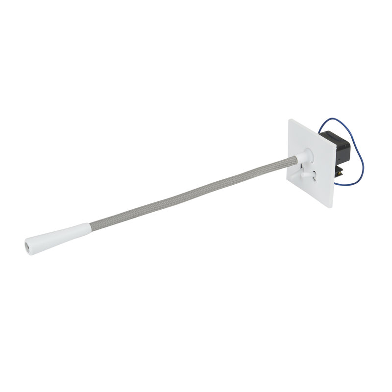 Legrand AR67942 - Art d'Arnould univers Epure liseuse 2 commandes - blanc satin