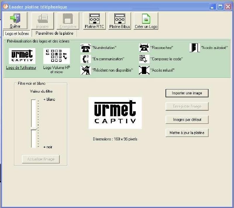 Kit De Chargement Logo Sur Dbg Urmet 500181