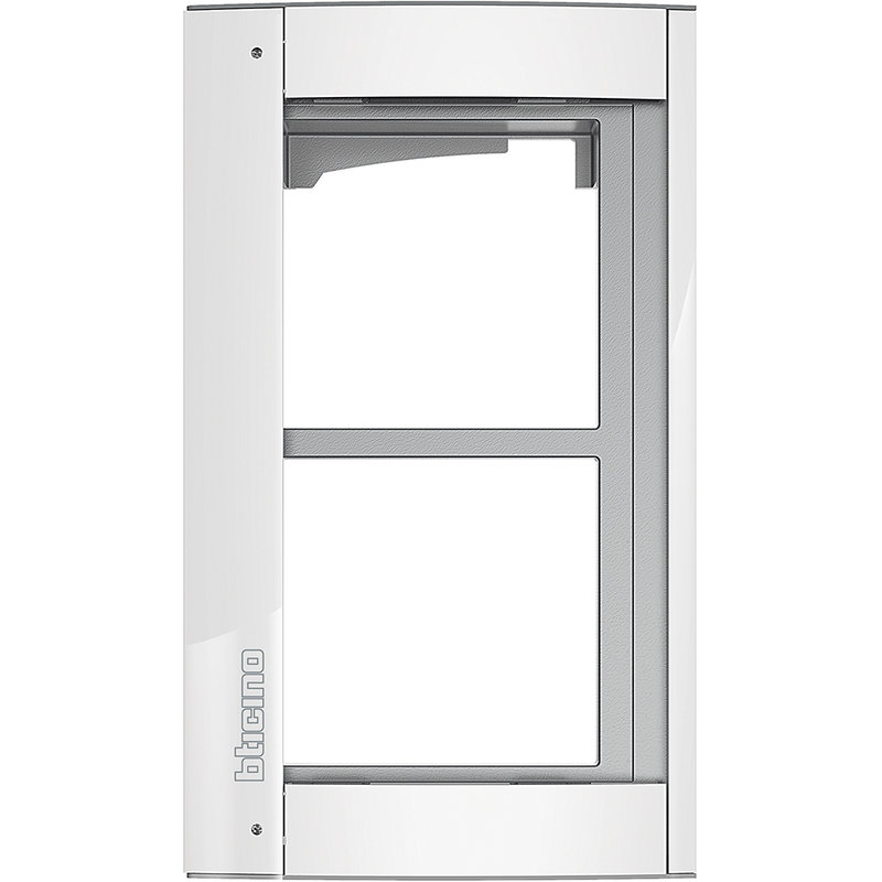 [BTI-350222] Bticino 350222 - Châssis et cadre support Sfera New - 2 modules Allwhite