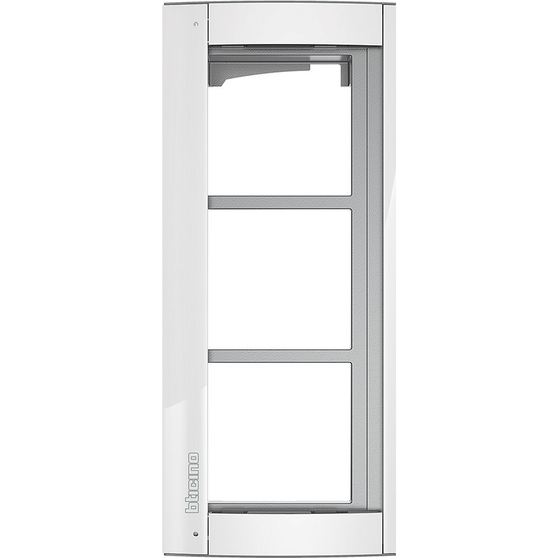 [BTI-350232] Bticino 350232 - Châssis et cadre support Sfera New 3 modules Allwhite