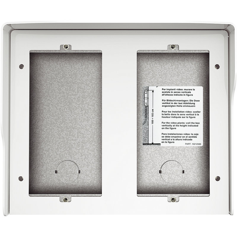 [BTI-350642] Bticino 350642 - Boîtier mural Sfera New 4 modules Allwhite