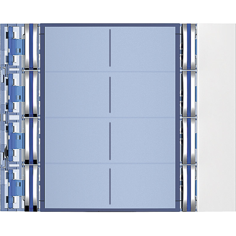 [BTI-352182] Bticino 352182 - Façade Sfera New pour module électronique audio 8 appels sur 2 rangées Allwhite