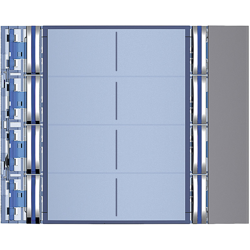 [BTI-352183] Bticino 352183 - Façade Sfera New pour module électronique audio 8 appels sur 2 rangées Allstreet