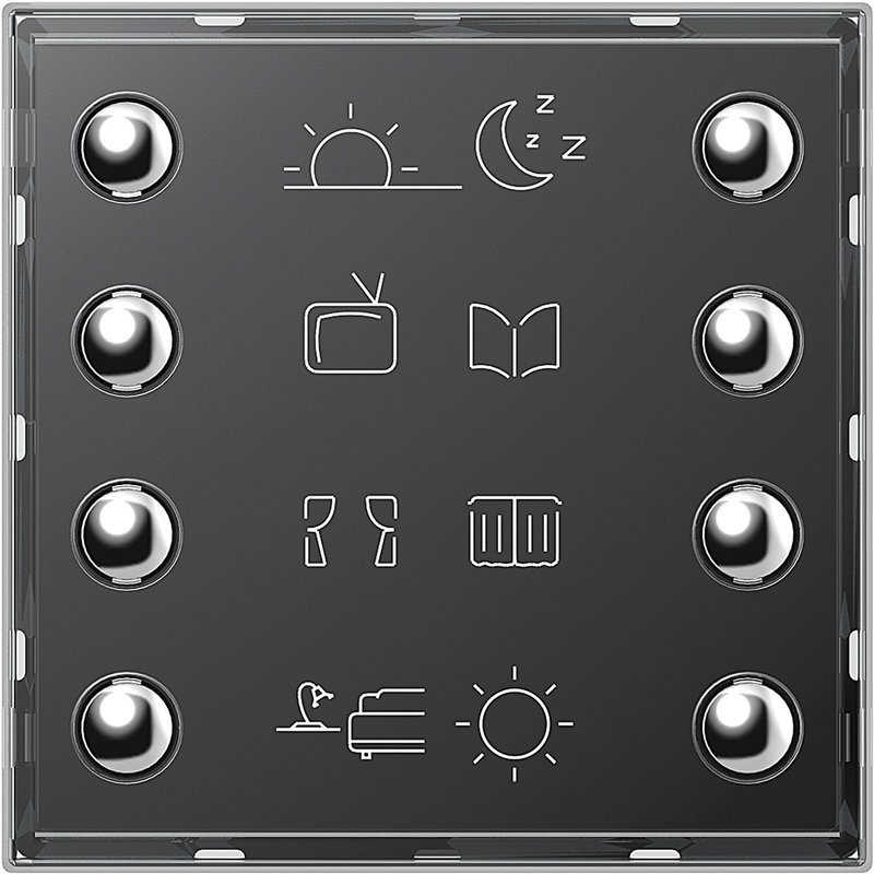 [BTI-H4652] Bticino H4652 - Commande 8 boutons-poussoirs MyHOME_Up Axolute