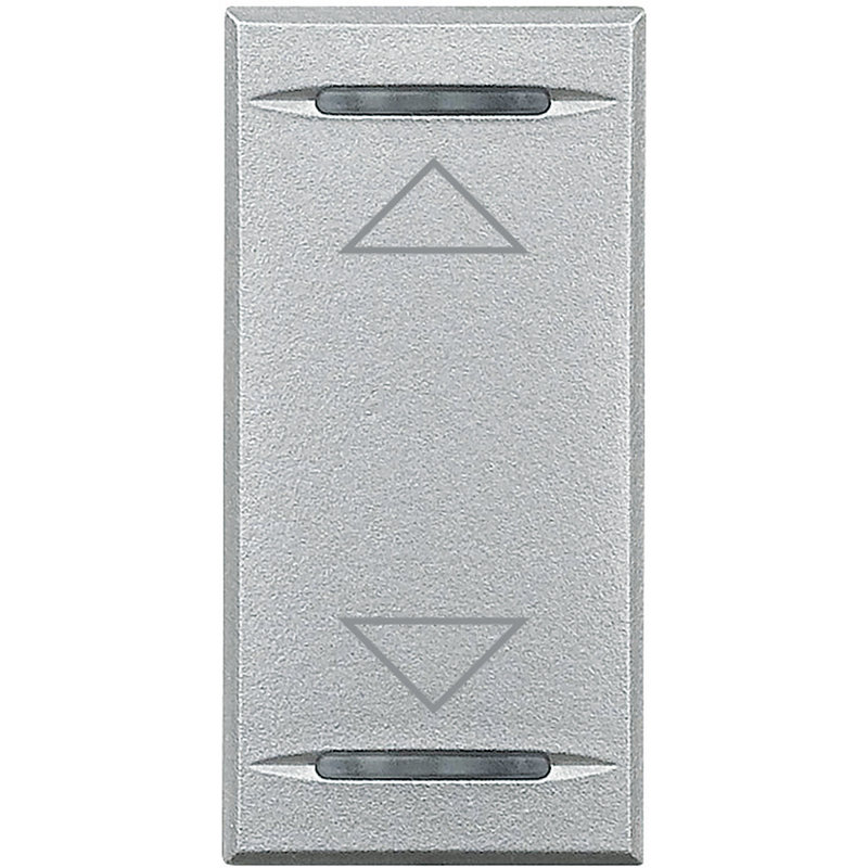 [BTI-HC4911AH] Bticino HC4911AH - Manette Axolute symbole montée et descente 1 module - Alu