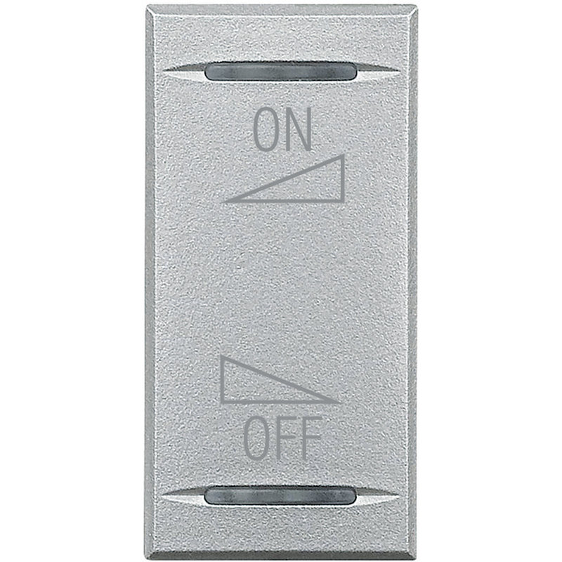 [BTI-HC4911AI] Bticino HC4911AI - Manette Axolute BUS pour diffusion sonore variation ON/OFF - Alu