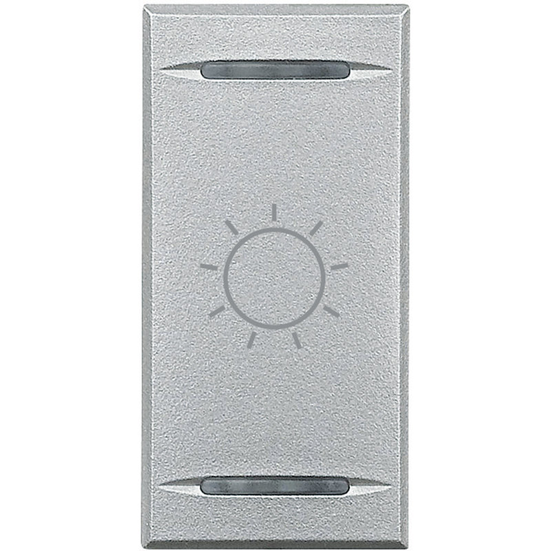 [BTI-HC4911BA] Bticino HC4911BA - Manette Axolute symbole lumière type bascule 1 module - Alu