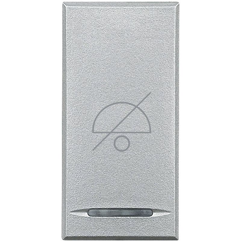 [BTI-HC4915DD] Bticino HC4915DD - Manette Axolute avec symbole Ne Pas Déranger 1 module - Alu