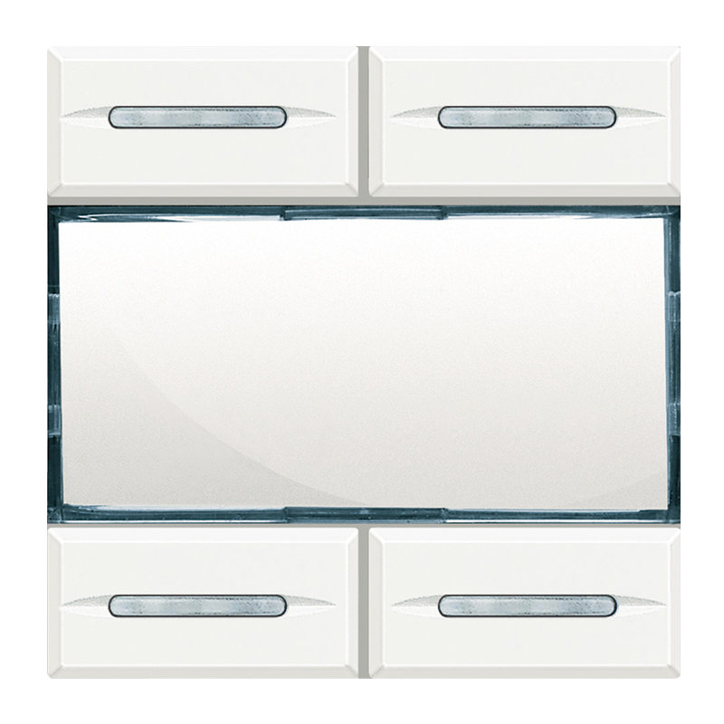 [BTI-HD4680KNX] Bticino HD4680KNX - Commande KNX Axolute - 4 touches / 4 appuis - blanc