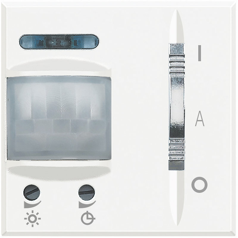 [BTI-HD4432] Bticino HD4432 - Détecteur 3 fils avec neutre avec dérogation Axolute 2 modules - White