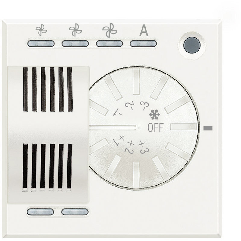 [BTI-HD4692FAN] Bticino HD4692FAN - Sonde avec commande de dérogation MyHOME_Up Axolute - White