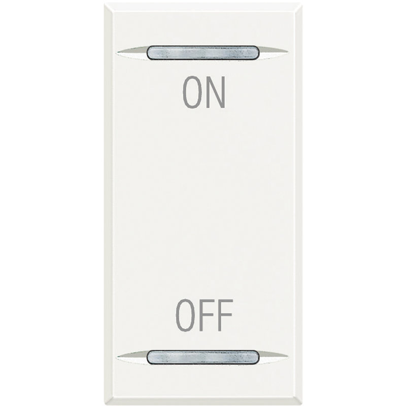 [BTI-HD4911AG] Bticino HD4911AG - Manette Axolute symbole ON et OFF 1 module - White