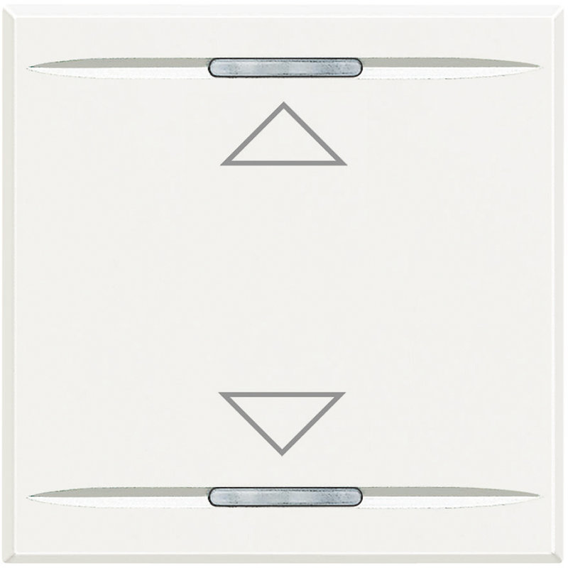 [BTI-HD4911M2AH] Bticino HD4911M2AH - Manette Axolute symbole montée et descente 2 modules - White