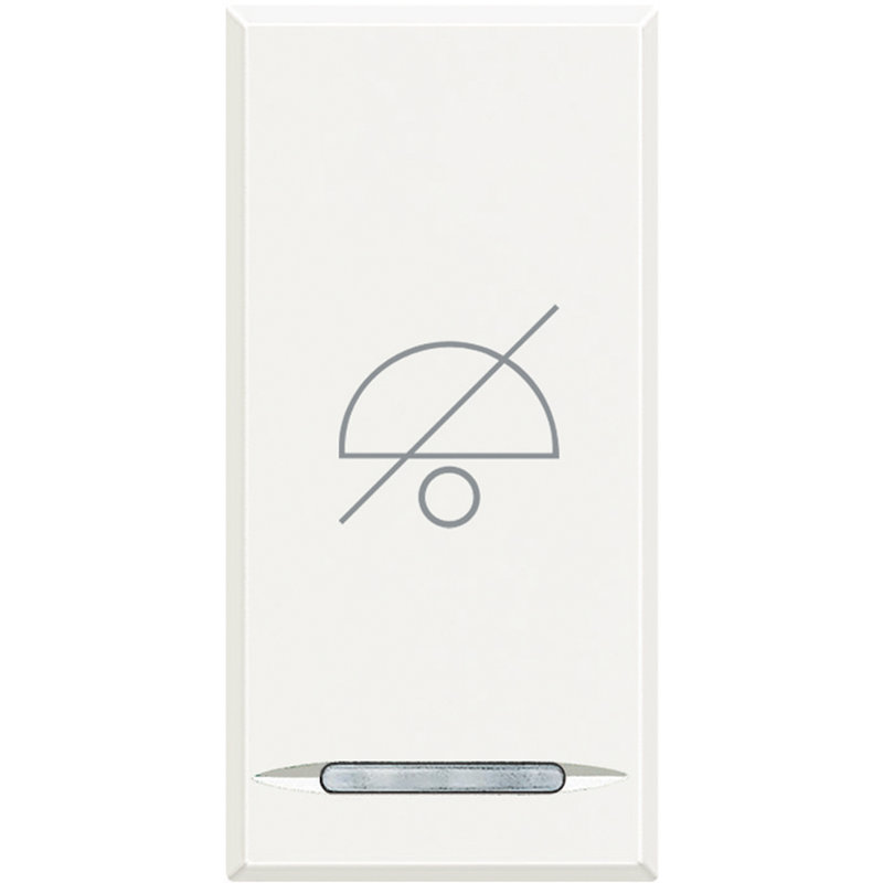 [BTI-HD4915DD] Bticino HD4915DD - Manette Axolute avec symbole Ne Pas Déranger 1 module - White