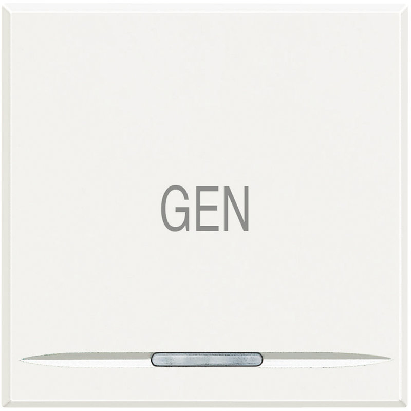 [BTI-HD4915M2AC] Bticino HD4915M2AC - Manette Axolute symbole GEN 2 modules - White