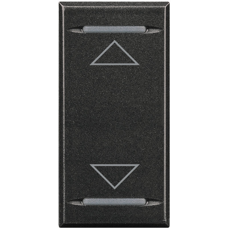 [BTI-HS4911AH] Bticino HS4911AH - Manette Axolute symbole montée et descente 1 module - Anthracite