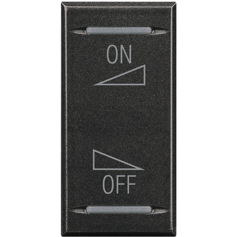 [BTI-HS4911AI] Bticino HS4911AI - Manette Axolute BUS pour diffusion sonore variation ON/OFF - Anthracite