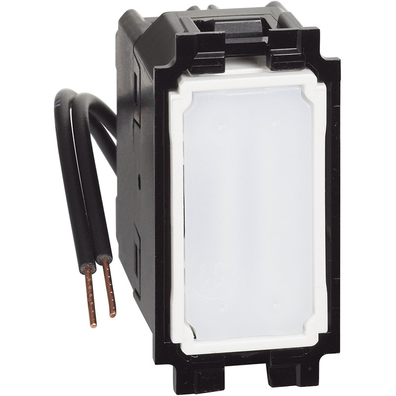 [BTI-BTK4004LB] Bticino BTK4004LB - Permutateur lumineux ou témoin avec LED bleue 10A Living Now - 1 module