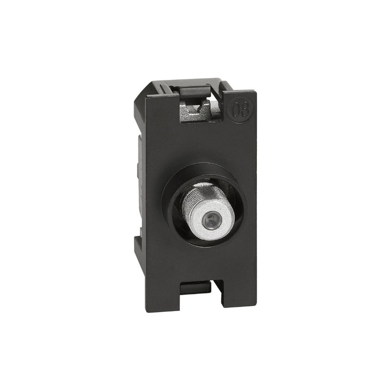 [BTI-BTK4202F] Bticino BTK4202F - Prise télévision simple femelle type "F" à visser Living Now - 1 module