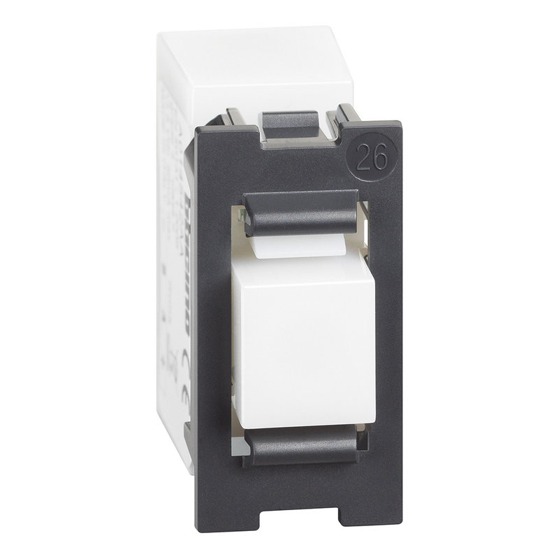 [BTI-BTK4215] Bticino BTK4215 - Lecteur de badge pour alarme intrusion Living Now MyHOME_Up - 1 module