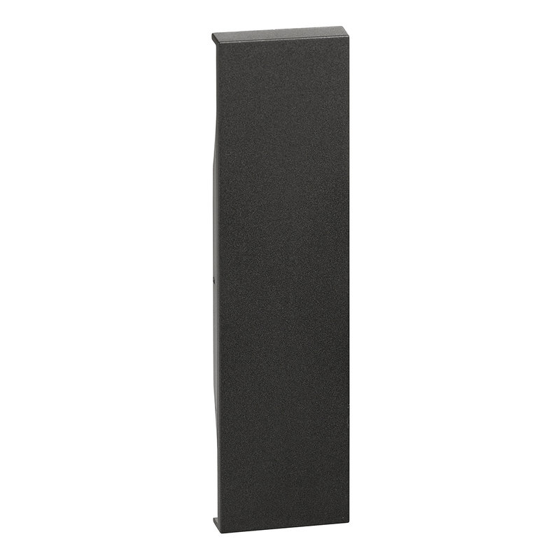 [BTI-BTKG00] Bticino BTKG00 - Enjoliveur Living Now pour obturateur 1 module - noir