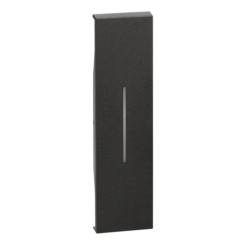 [BTI-BTKG01] Bticino BTKG01 - Enjoliveur Living Now pour commande d'éclairage 1 module - noir