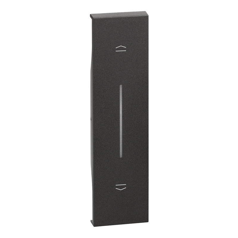 [BTI-BTKG05] Bticino BTKG05 - Enjoliveur Living Now pour poussoir de volets roulants 1 module - noir