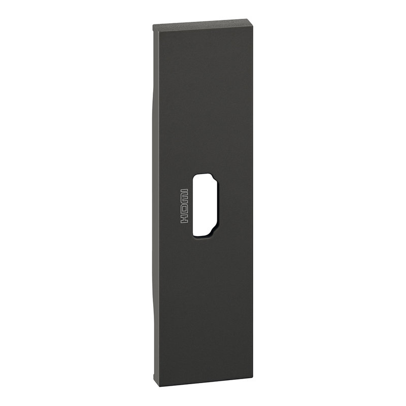 [BTI-BTKG14] Bticino BTKG14 - Enjoliveur Living Now pour prise HDMI préconnectorisée 1 module - noir