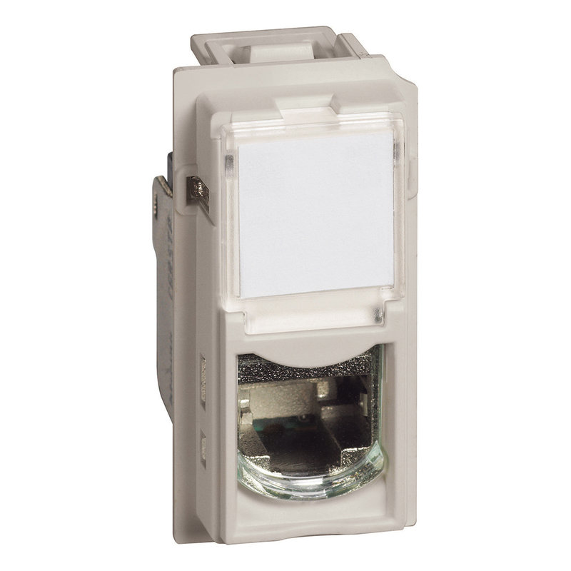 [BTI-BTKM4279C6S] Bticino BTKM4279C6S - Prise RJ45 blindée cat.6 STP Living Now 1 module - sable